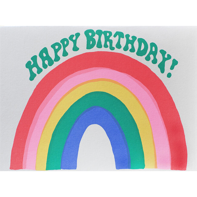 Greeting Card, Birthday Rainbow