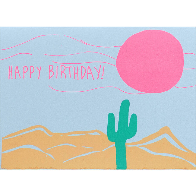 Greeting Card, Birthday Desert