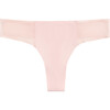 Women's VIP Thong with Mesh, Rose Quartz - Underwear - 1 - thumbnail