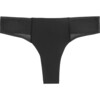 Women's VIP Thong with Mesh, Tap Shoe Black - Underwear - 1 - thumbnail