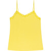 Women's Soft Silk Camisole, Lemon Zest - Underwear - 1 - thumbnail