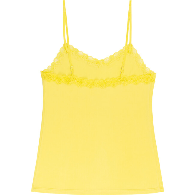 Women's Soft Silk Camisole, Lemon Zest - Underwear - 2