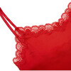 Women's Soft Silk Camisole, Fiery Red - Underwear - 2 - thumbnail