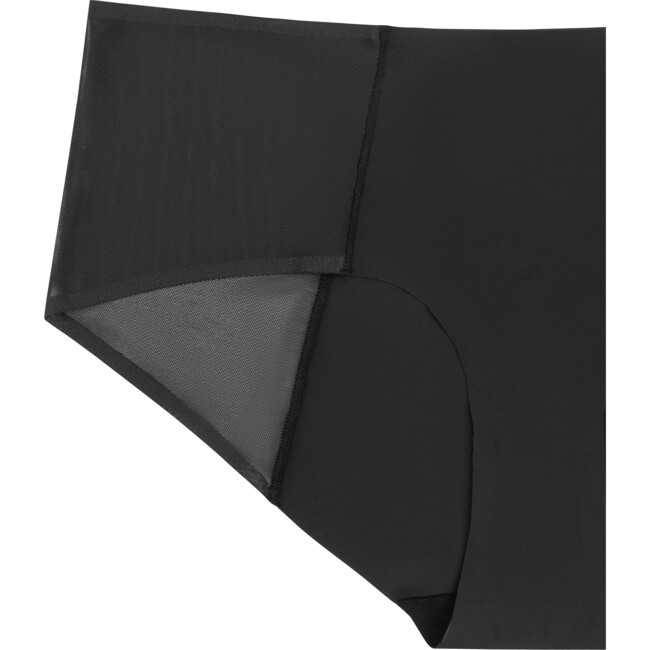 Women's Happy Seam Mesh Brief, Tap Shoe Black