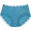 Women's Days of the Week Soft Silk Brief, Storm Blue - Underwear - 1 - thumbnail