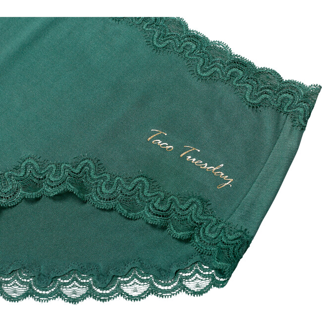 Women's Days of the Week Soft Silk Brief, Smoke Pine - Underwear - 3