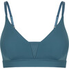 Women's Soft Bra, Deep Ocean Blue - Bras - 1 - thumbnail