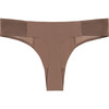 Women's VIP Thong with Mesh, Toffee - Underwear - 6 - thumbnail