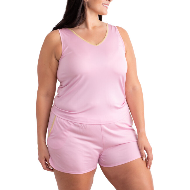 Women's Lounge Set, Fragrant Lilac - Loungewear - 4