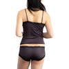 Women's Soft Silk Brief, Shale with Tap Shoe Black - Underwear - 5
