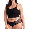 Women's Braless, Tap Shoe Black - Bras - 5