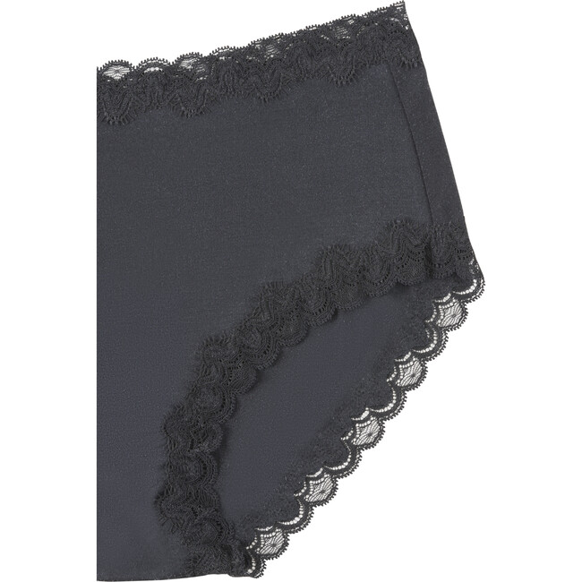 Women's Soft Silk Brief, Tap Shoe Black