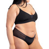 Women's Soft Bra, Tap Shoe Black - Bras - 6