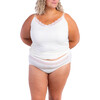 Women's Happy Seam Camisole, Winter White - Underwear - 5