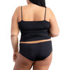 Women's Happy Seam Camisole, Tap Shoe Black - Underwear - 6