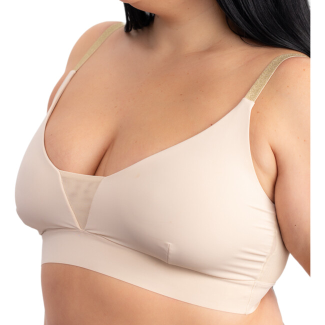 Women's Soft Bra, Smoke Grey - Bras - 6