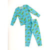 Jungle Pajamas, Blue - Pajamas - 1 - thumbnail