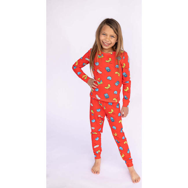 Game On! Pajamas, Red - Pajamas - 4
