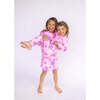 Sweet Floral Pajamas, Pink - Pajamas - 6