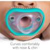 Flexy Pacifier, Teal & Grey 4pk Count - Pacifiers - 4