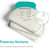 Breast Milk Storage Bag Refills Count, Clear - Food Storage - 4