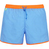 Men's Komodo Swim Trunk,, Sky Blue Azulejos - Swim Trunks - 1 - thumbnail