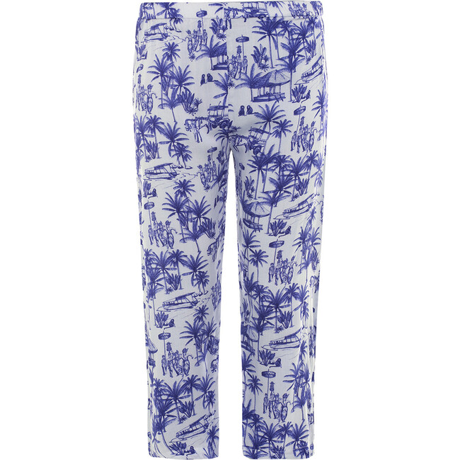 Men's Pajama, Toile De Jouy Balinaise Inspiration