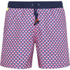 Men's Trawangan Swim Trunk, Pink Sensu - Swim Trunks - 1 - thumbnail