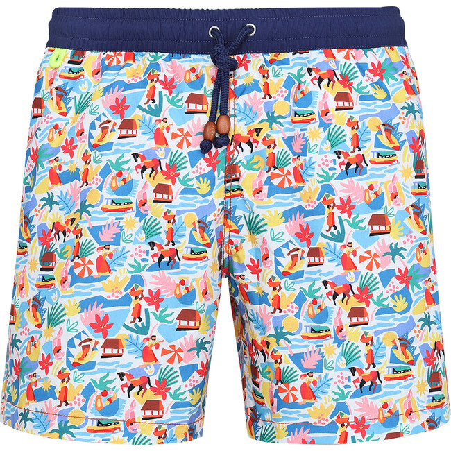 Men's Trawangan Swim Trunk, Surf With Claire Prouvost