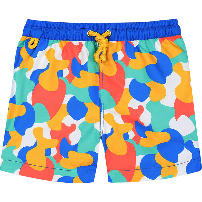 Boys Meno Swim Trunk, Bubbly Escape