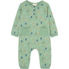Woodland Bears Coverall, Green - Jumpsuits - 1 - thumbnail