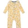 Bee Hive Coverall, Yellow - Rompers - 1 - thumbnail