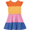 French Terry Colorblock Dress, Multi - Dresses - 1 - thumbnail
