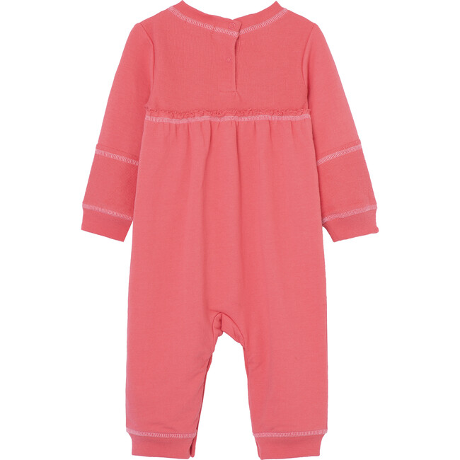 Forest Embroidery Coverall, Rose