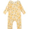 Bee Hive Coverall, Yellow - Rompers - 2