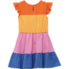 French Terry Colorblock Dress, Multi - Dresses - 2