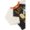 Bat Pant Set, Grey - Mixed Apparel Set - 3