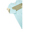 Retro Colorblocked Coverall, Blue - Rompers - 3