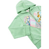 Patchwork Hoodie, Green - Sweatshirts - 3