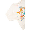 Dragonflies Applique Sweatshirt, Off-White - Sweatshirts - 3