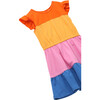 French Terry Colorblock Dress, Multi - Dresses - 3