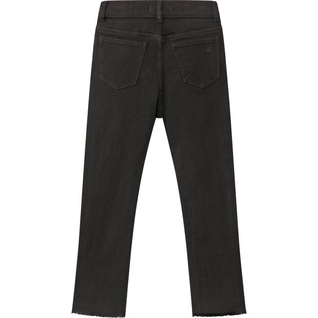 Toddler Emie Jeans, Black Peached Raw