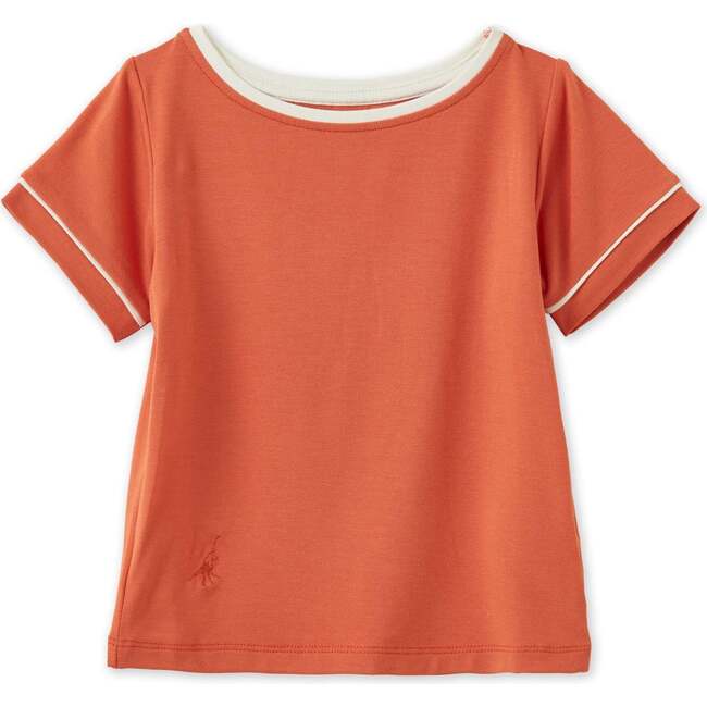 ECOVERO™ T-Shirt, Vintage Coral