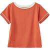 ECOVERO™ T-Shirt, Vintage Coral - Tees - 1 - thumbnail