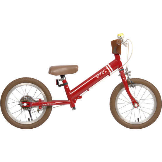 14" 2-in-1 Balance Bike, Red - Bikes - 1