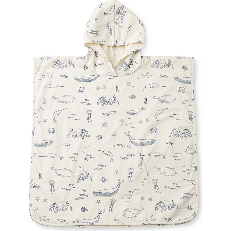 Hooded Poncho Towel, Life Aquatic - Cover-Ups - 1