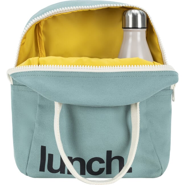 Zipper Lunch, Teal - Lunchbags - 4