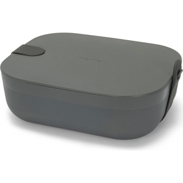Porter Lunch Box - Charcoal - W&P