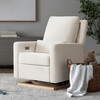 Sigi Glider Recliner with Electronic Control and USB, Cream - Nursery Chairs - 3 - thumbnail