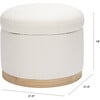 Naka Storage Ottoman, Cream - Ottomans - 5